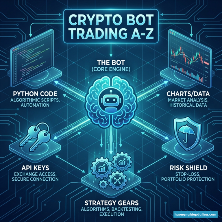 Học lập trình Bot trade coin từ A–Z - Hướng Nghiệp Dữ Liệu