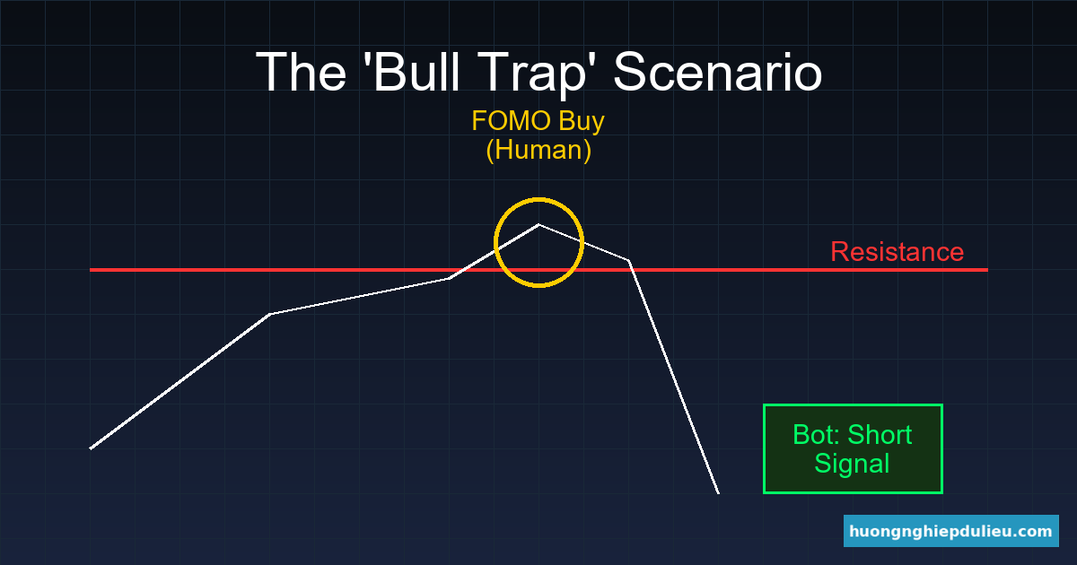 Bot nhận diện Bull Trap bằng dữ liệu, Trader sập bẫy vì FOMO