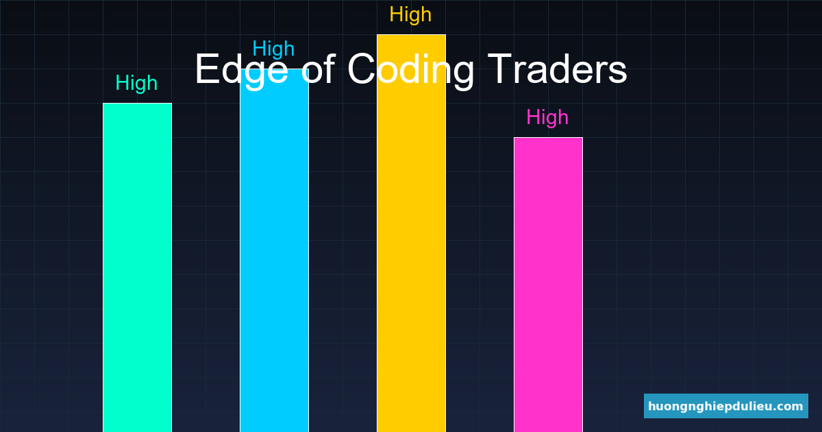 Biểu đồ lợi thế của việc biết lập trình trong Trading