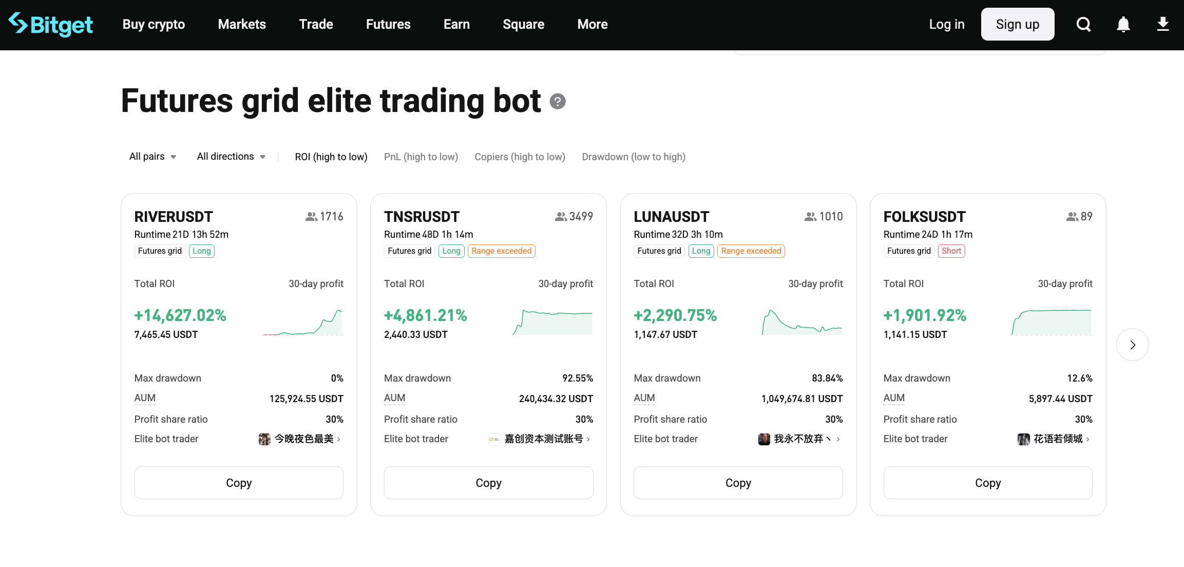 Giới thiệu về Giao dịch Sao ch&eacute;p Bot Bitget image 1
