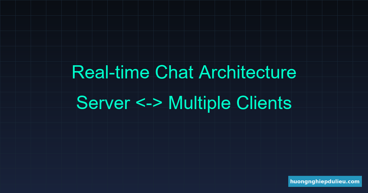 Kiến trúc ứng dụng Chat Real-time