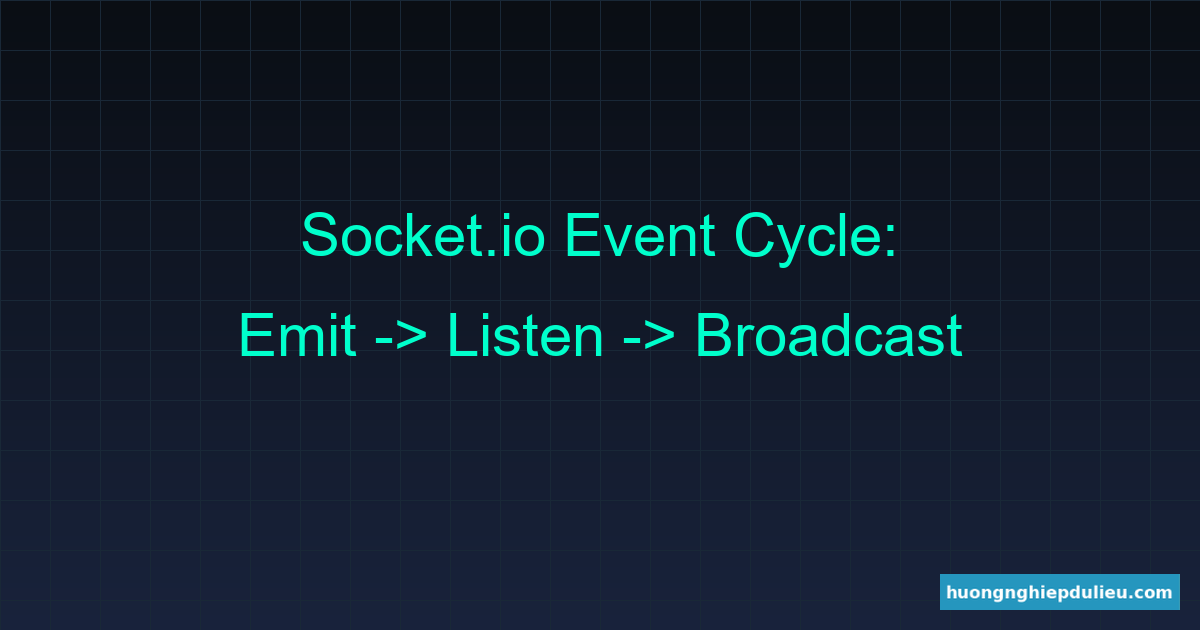 Vòng đời sự kiện trong Socket.io