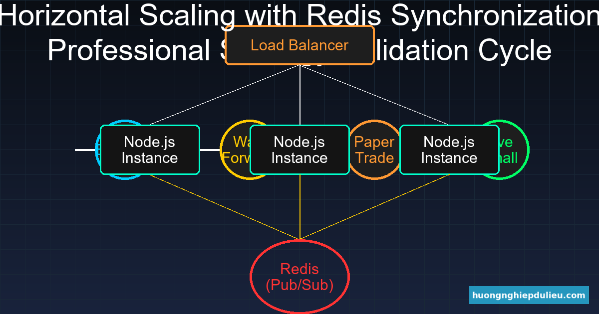 Vòng đời kiểm thử chiến lược: Backtest -> Walk Forward -> Paper -> Live