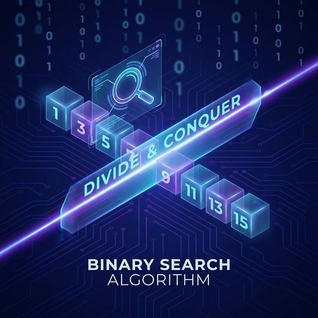 Mô phỏng Tìm kiếm Nhị phân (Binary Search): Thuật toán “Chia để trị” kinh điển