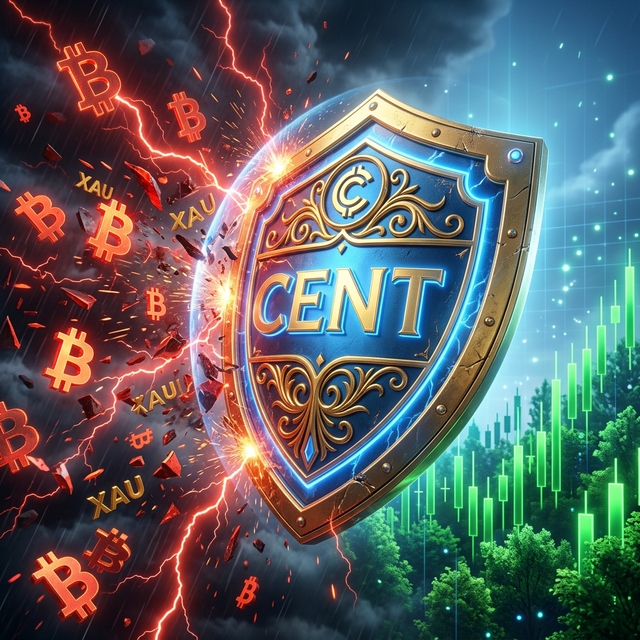 Tài Khoản Cent ($100 – $500) – Bí Mật Sống Sót Qua Những Đêm ‘Bão Táp’ Của Vàng Và Bitcoin