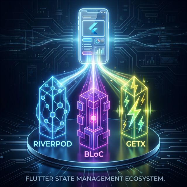 6️⃣ Quản lý state trong Flutter: Riverpod vs Bloc vs GetX
