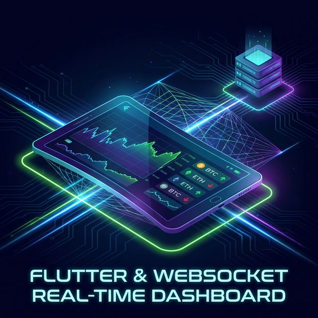 4️⃣ Flutter + WebSocket: Làm Dashboard Real-time như Binance