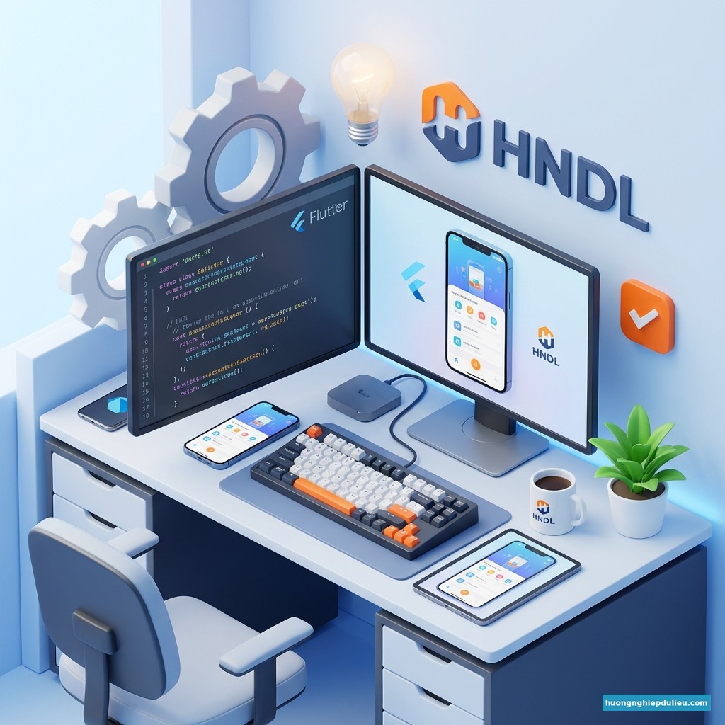 Hành Trình Trở Thành Mobile Developer Tại Lớp Flutter: Từ Con Số 0 Đến Chuyên Gia