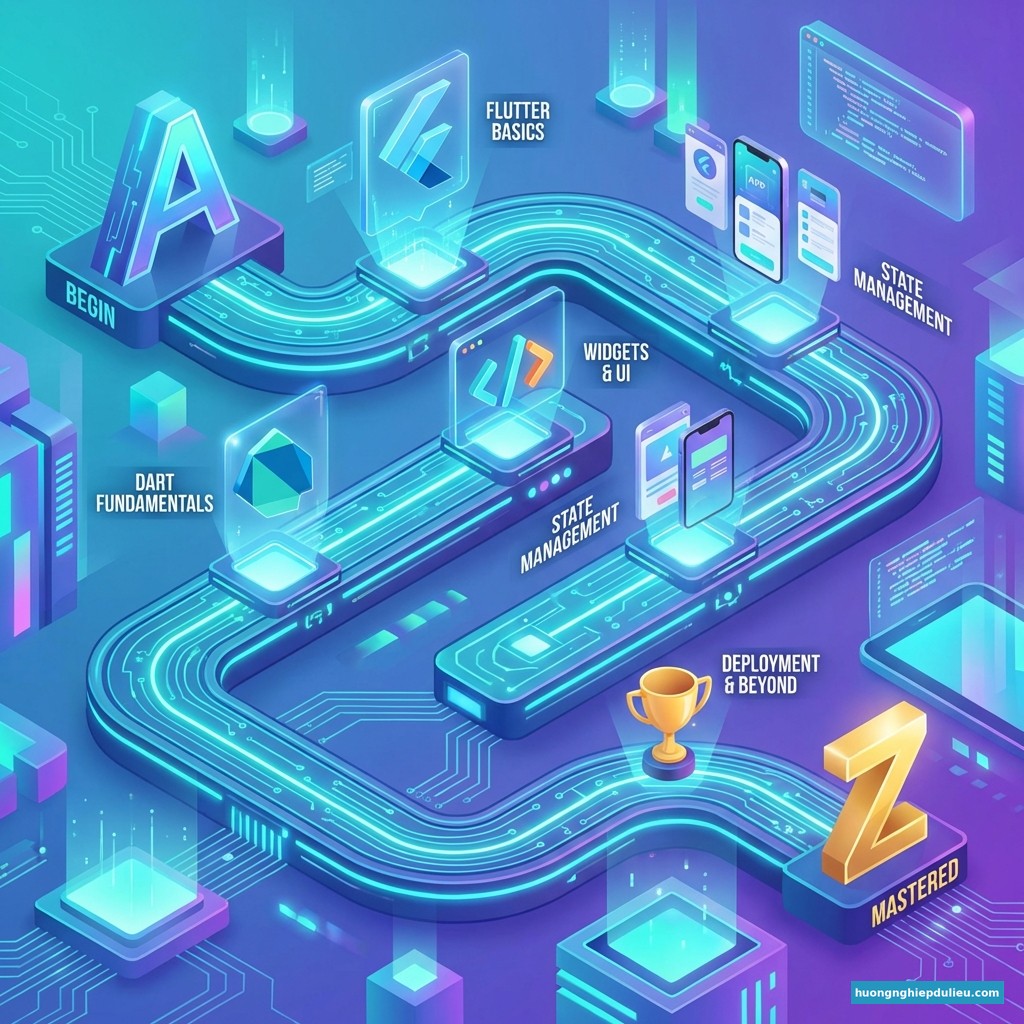 Học Lập Trình Flutter Từ A – Z Cùng Trung Tâm HNDL: Lộ Trình Cho Mọi Đối Tượng