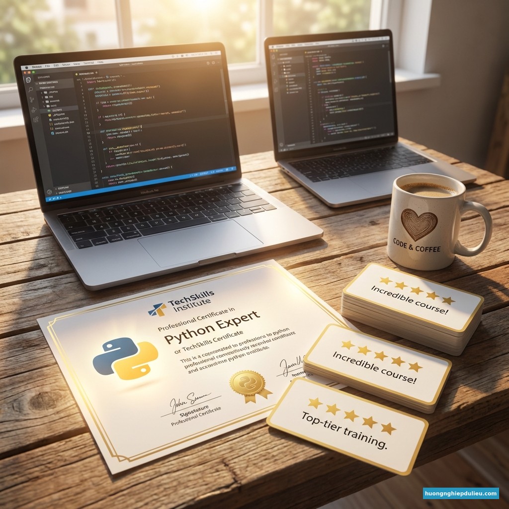 Bài 7: Đánh giá khóa học Python Thực Chiến tại HNDL: Có đáng đồng tiền bát gạo?