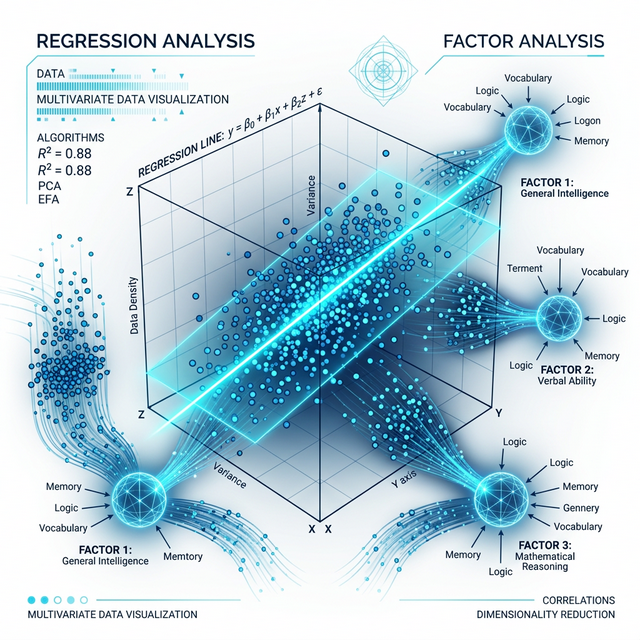 Regression and Factor Analysis visual