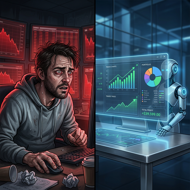 Tại Sao 95% Trader Đánh Tay Đều Cháy Tài Khoản Sau 3 Tháng?