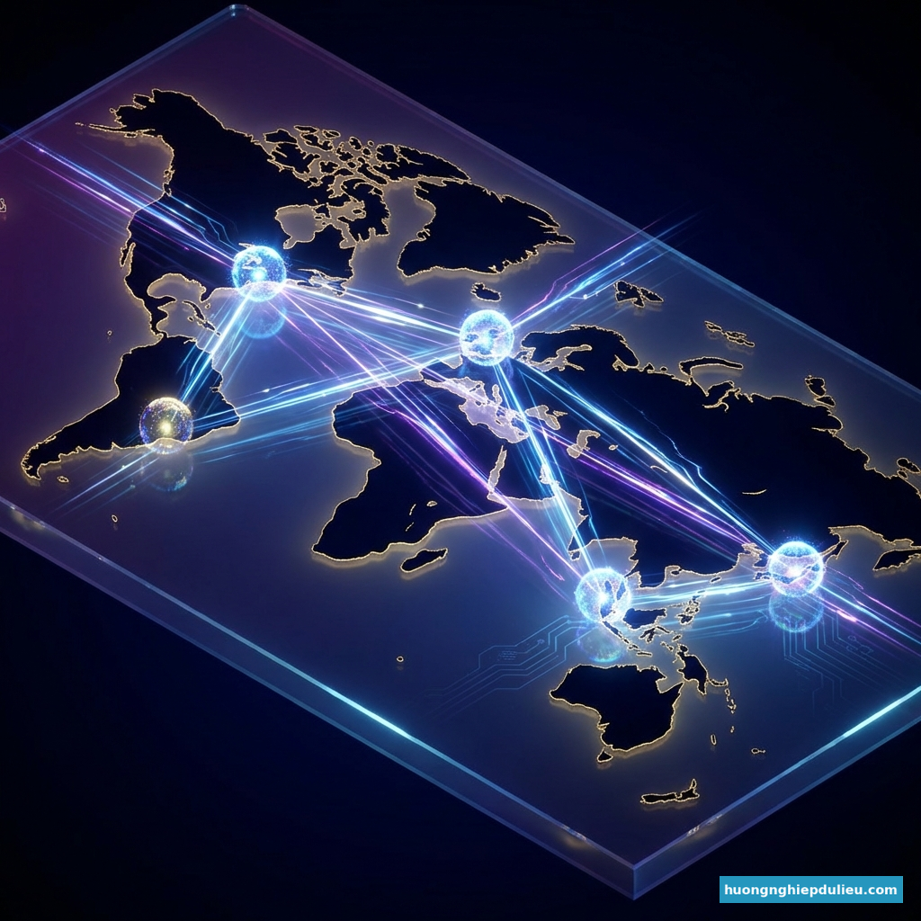 Global Server Latency Map