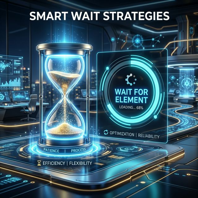 BUỔI 4: WAIT STRATEGIES — BÍ QUYẾT GIÚP SCRIPT “LÌ ĐÒN” TRƯỚC MỌI TỐC ĐỘ MẠNG