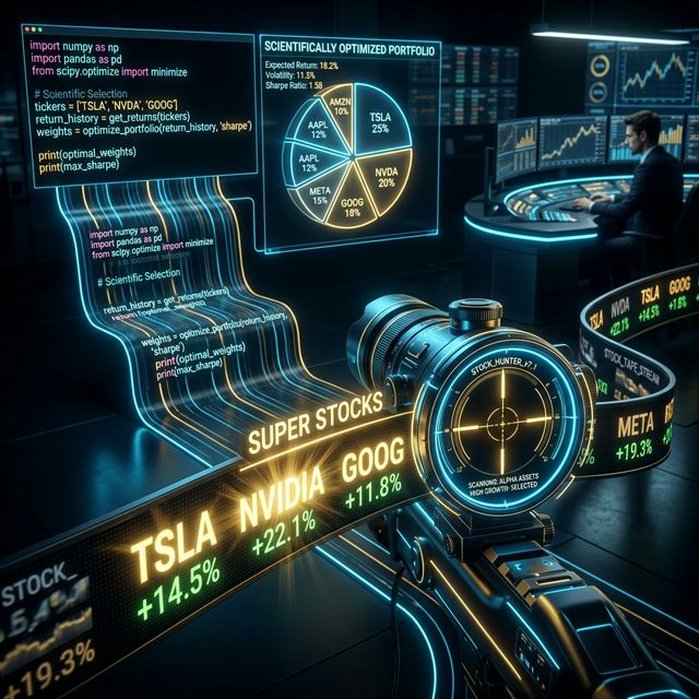 3. Tối ưu hóa danh mục đầu tư: Kỹ thuật “săn” siêu cổ phiếu dựa trên bằng chứng khoa học