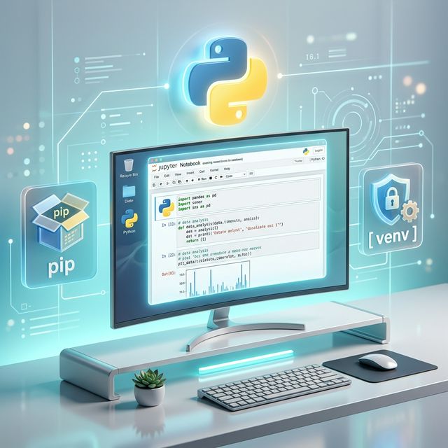 BUỔI 1: CÀI ĐẶT PYTHON VÀ JUPYTER NOTEBOOK — BƯỚC CHÂN ĐẦU TIÊN VÀO THẾ GIỚI LẬP TRÌNH