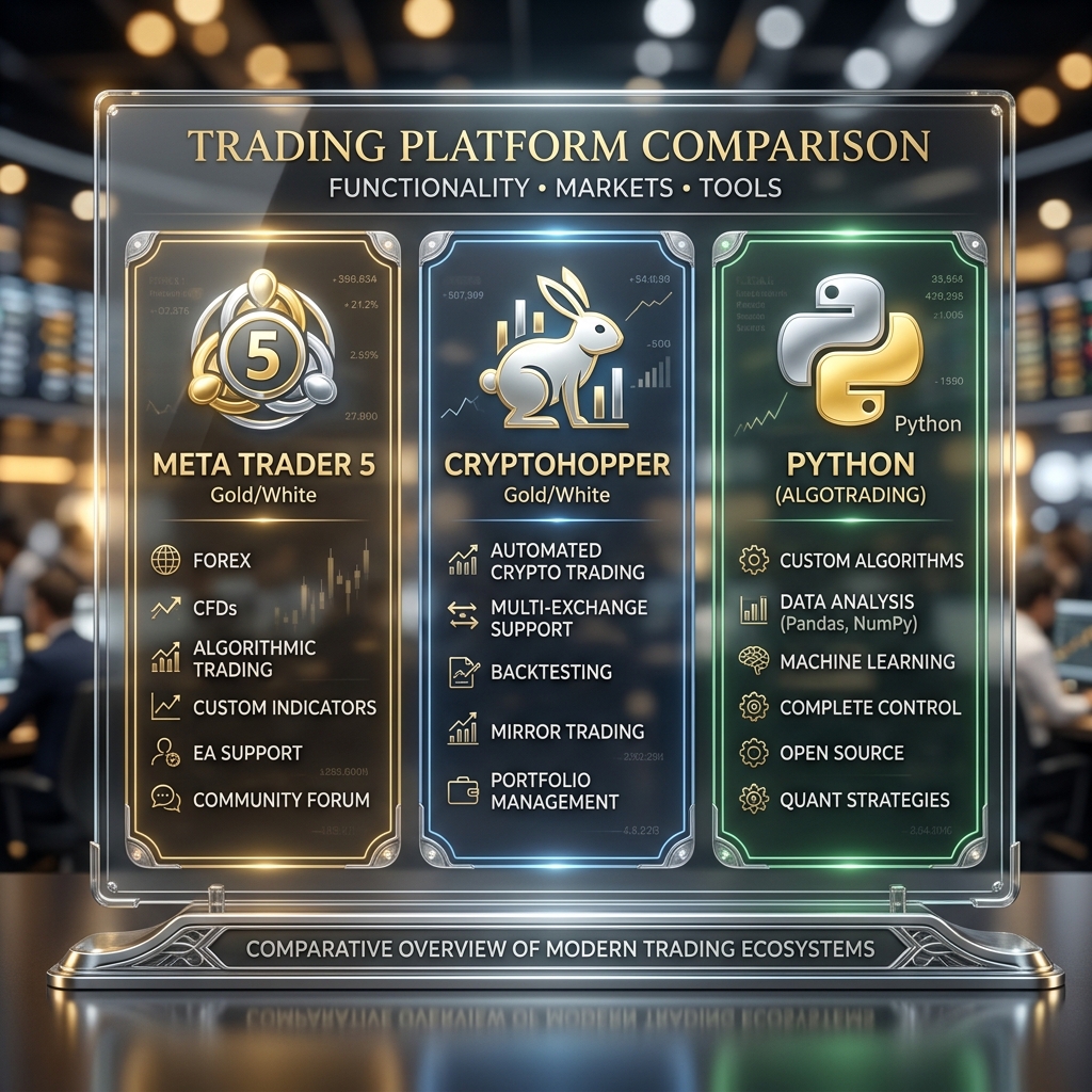 Khám Phá Các Nền Tảng Bot Auto Trading Phổ Biến Nhất Thế Giới