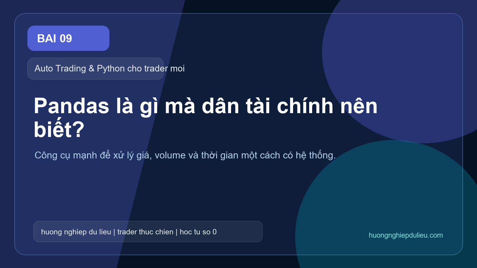 Dùng Pandas/NumPy để xử lý dữ liệu giá