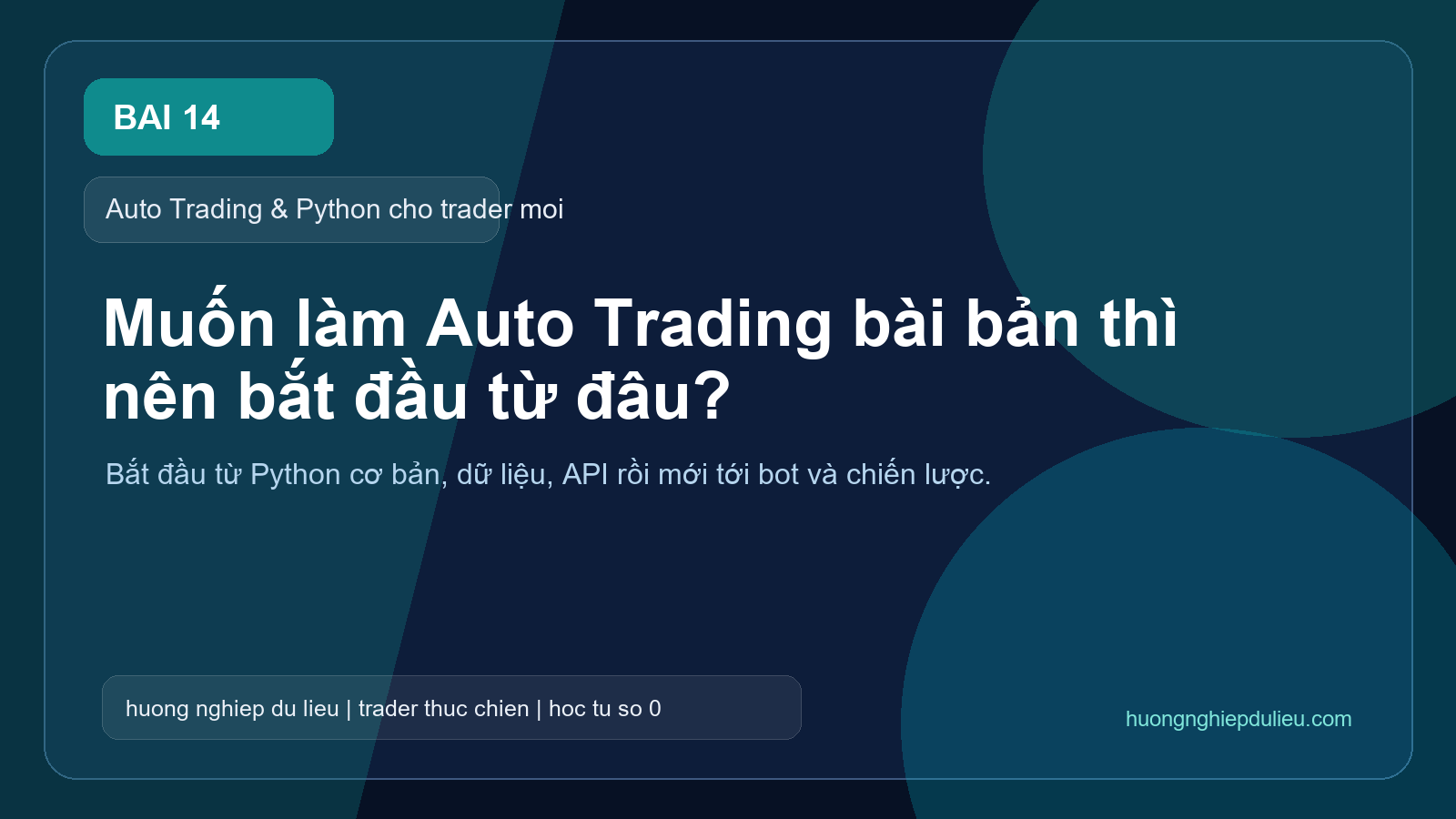 Lập Trình Thực Thi Lệnh Crypto Tự Động Với Sàn Binance Futures Qua CCXT