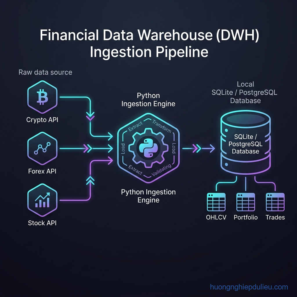 Xây Dựng Data Warehouse (DWH) Tài Chính Cá Nhân Bằng Python & SQLite/PostgreSQL