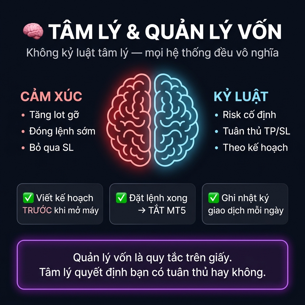 Tâm lý và Quản lý vốn — Mối quan hệ không thể tách rời