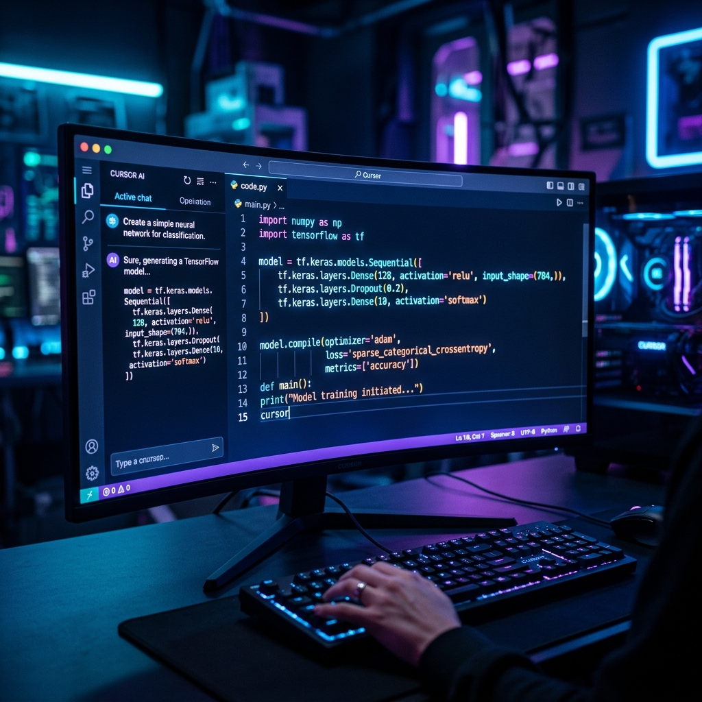 Hướng dẫn người mới: Dùng AI (Cursor/ChatGPT) để Vibe Code Python Bot Auto Trading