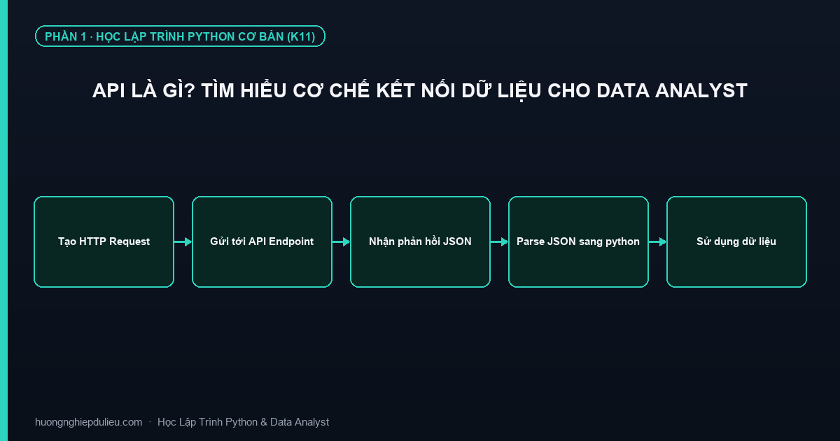 API Là Gì? Tìm Hiểu Cơ Chế Kết Nối Dữ Liệu Cho Data Analyst