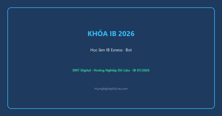 Khóa học IB Forex Việt Nam 2026: Học làm Introducing Broker bằng Bot Auto Trading