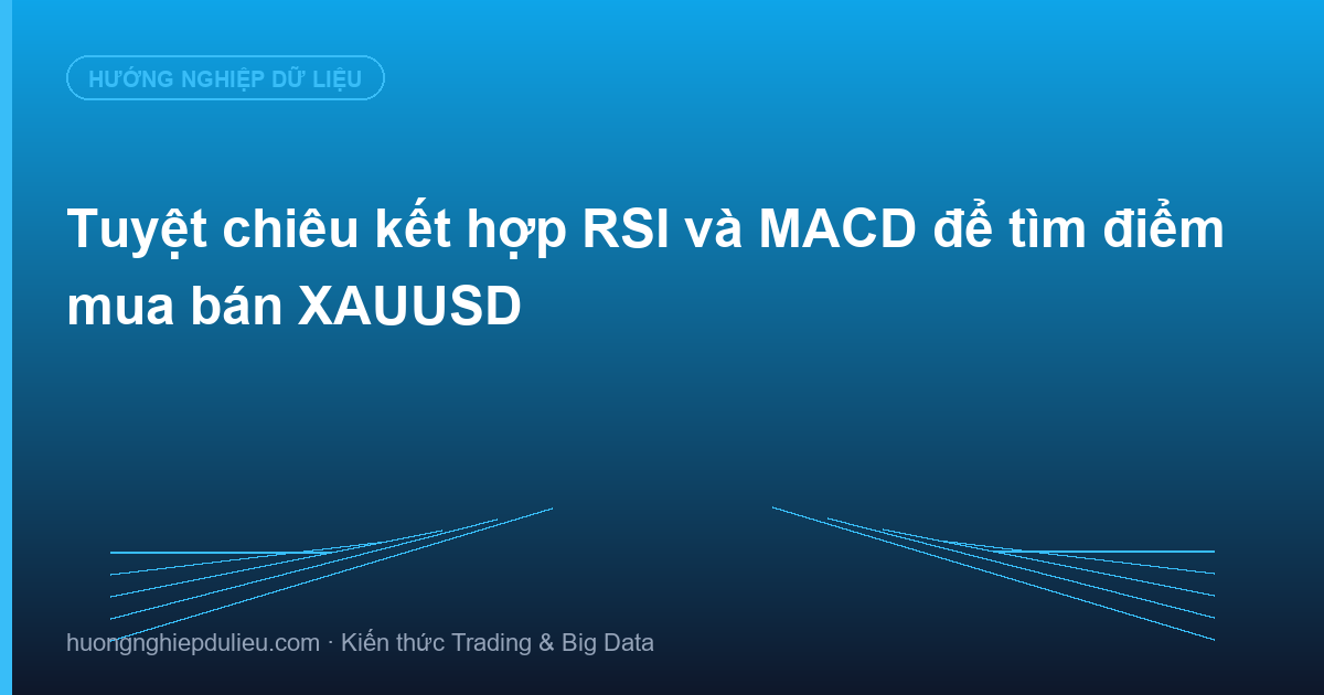 Tuyệt chiêu kết hợp RSI và MACD để tìm điểm mua bán XAUUSD