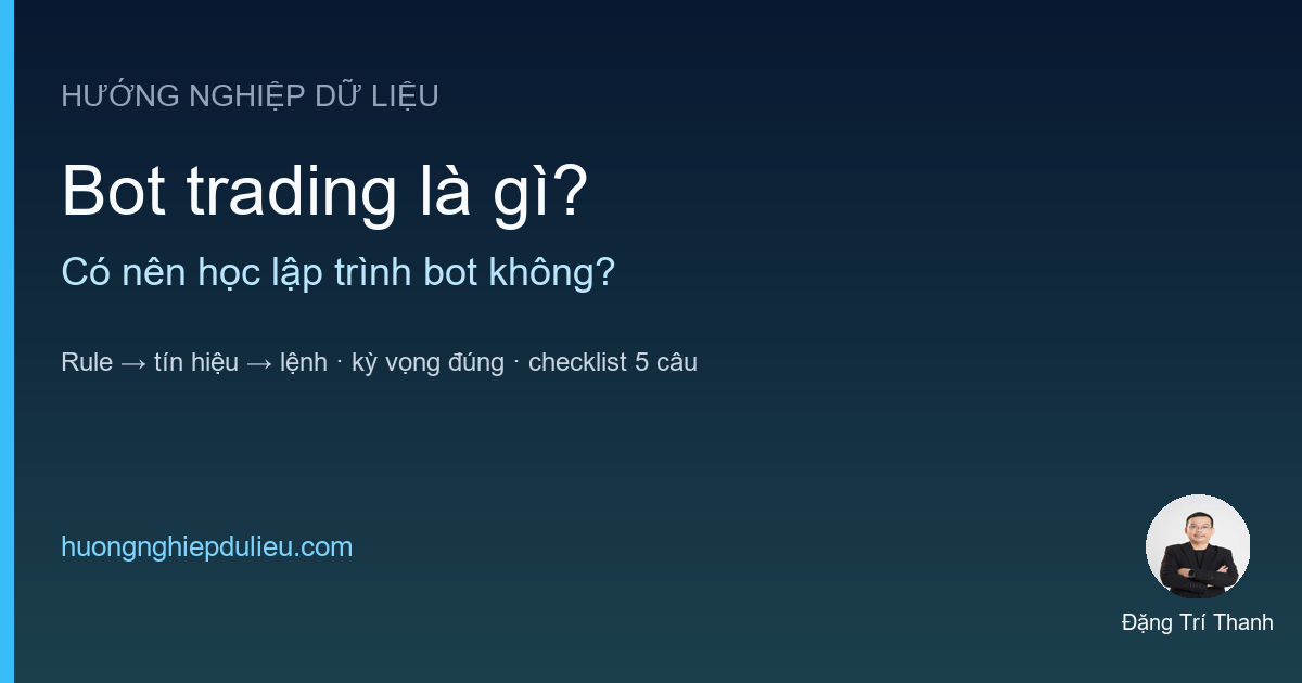 Lập trình bot trading là gì? Có nên học không?