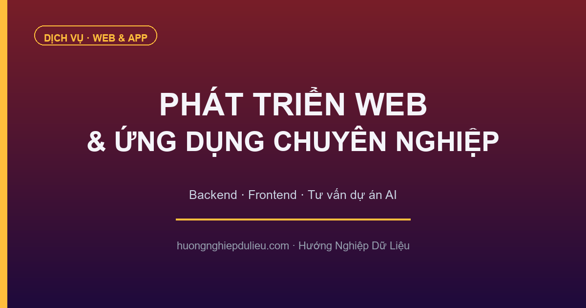 Tư vấn dự án AI