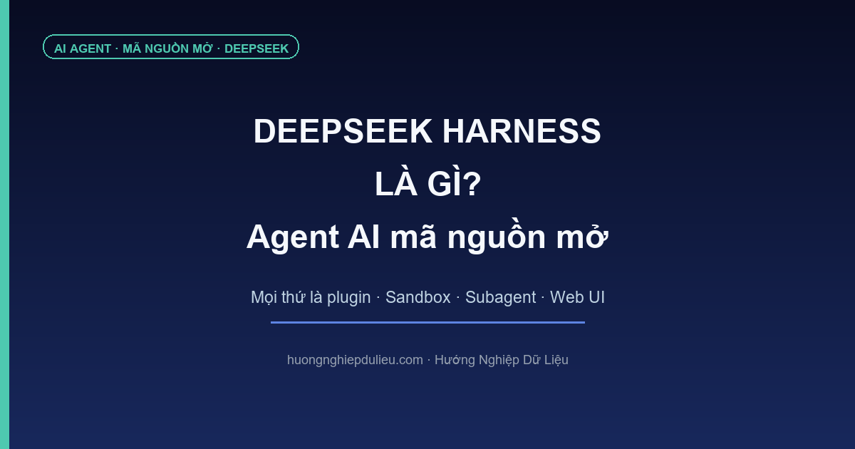 DeepSeek Harness là gì? Agent AI Mã Nguồn Mở Từ DeepSeek (2026) | HNDL