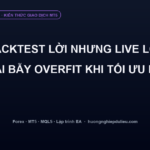 Backtest lời nhưng Live lỗ? Cái bẫy overfit khi tối ưu EA trong MT5