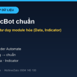 Cấu trúc cBot chuẩn Auto Trading & tư duy module hóa (Data, Indicator)