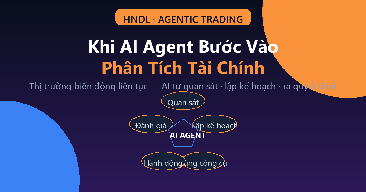 Agentic Trading: Khi AI Agent Bước Vào Phân Tích Tài Chính (2026)